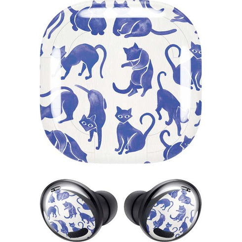 Cat Coq Blue Cats Galaxy Buds Pro Skin
