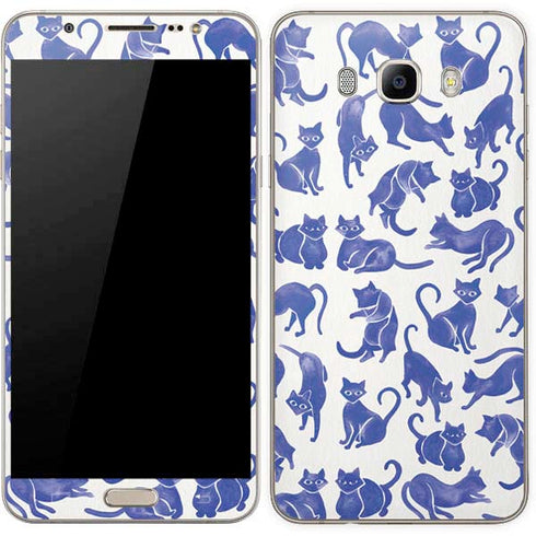 Cat Coq Blue Cats Galaxy J7 Skin