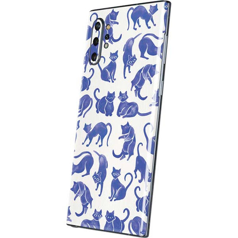Cat Coq Blue Cats Galaxy Note 10 Plus Skin