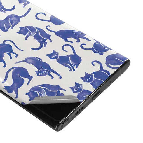 Cat Coq Blue Cats Galaxy Note 10 Plus Skin