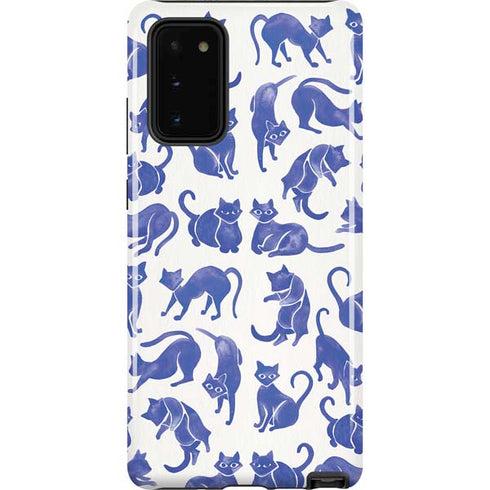 Cat Coq Blue Cats Galaxy Note20 5G Pro Case