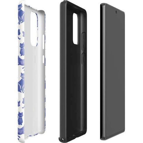 Cat Coq Blue Cats Galaxy Note20 5G Pro Case