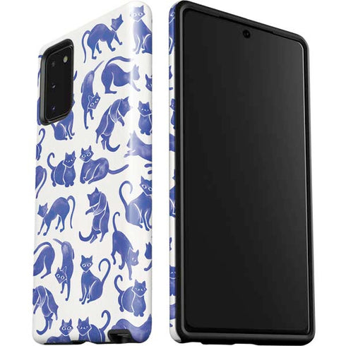 Cat Coq Blue Cats Galaxy Note20 5G Pro Case