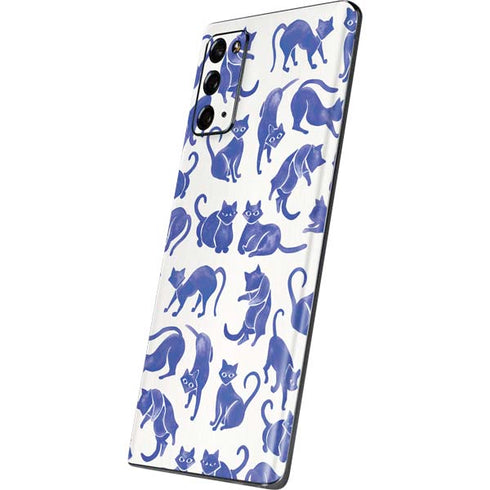 Cat Coq Blue Cats Galaxy Note20 5G Skin