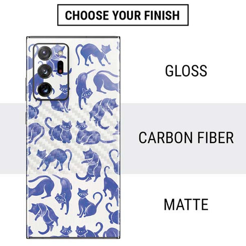 Cat Coq Blue Cats Galaxy Note20 Ultra 5G Skin