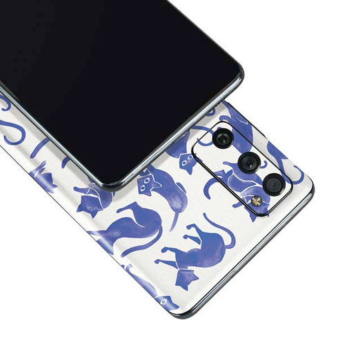 Cat Coq Blue Cats Galaxy S20 Fan Edition Skin