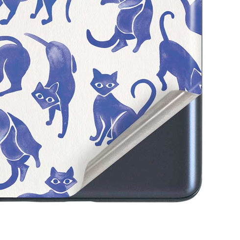 Cat Coq Blue Cats Galaxy S20 Fan Edition Skin