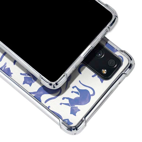 Cat Coq Blue Cats Galaxy S20 FE Clear Case