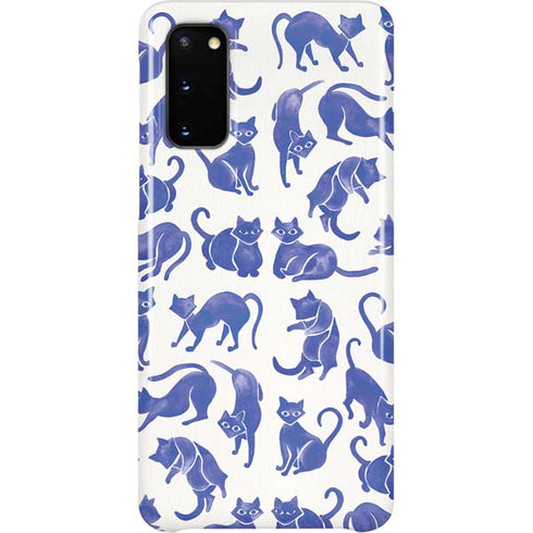 Cat Coq Blue Cats Galaxy S20 Lite Case