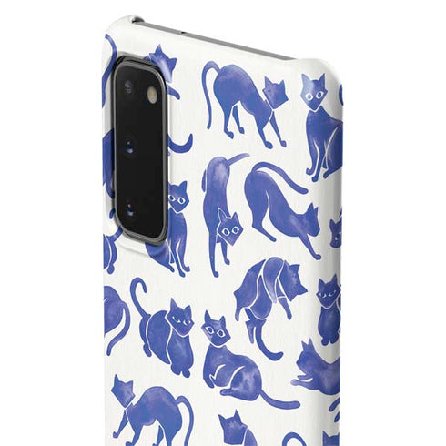 Cat Coq Blue Cats Galaxy S20 Lite Case