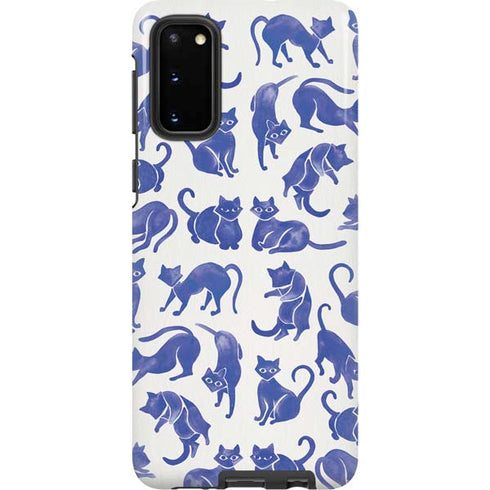 Cat Coq Blue Cats Galaxy S20 Pro Case