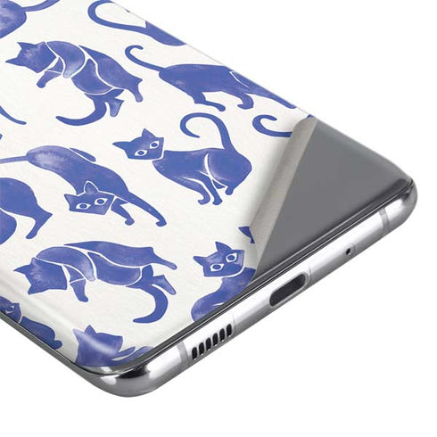 Cat Coq Blue Cats Galaxy S20 Skin