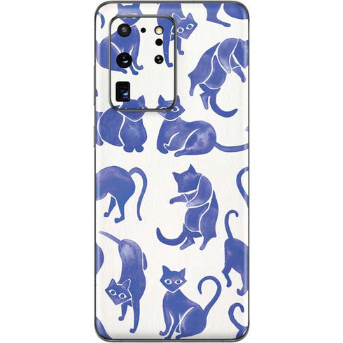 Cat Coq Blue Cats Galaxy S20 Ultra 5G Skin
