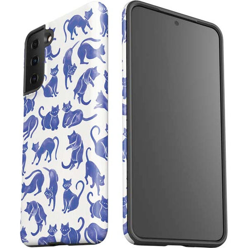 Cat Coq Blue Cats Galaxy S21 Plus 5G Pro Case