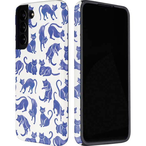 Cat Coq Blue Cats Galaxy S22 Plus Pro Case