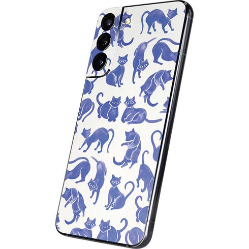 Cat Coq Blue Cats Galaxy S22 Plus Skin