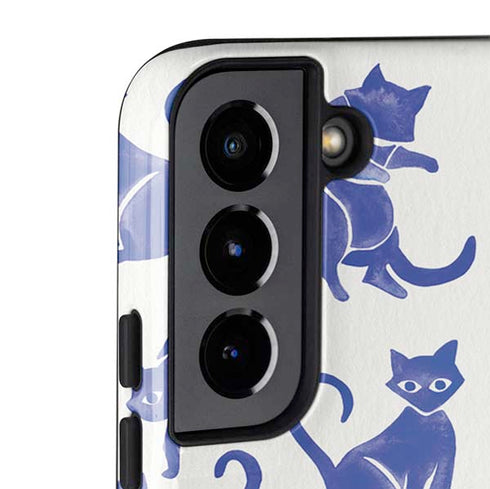 Cat Coq Blue Cats Galaxy S22 Pro Case