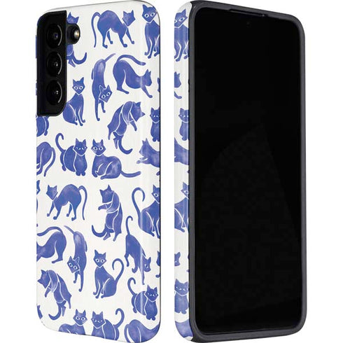 Cat Coq Blue Cats Galaxy S22 Pro Case