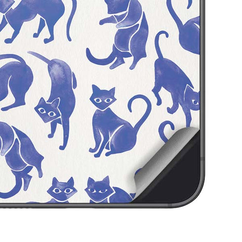 Cat Coq Blue Cats Galaxy S23 Skin