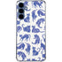 Blue Cats by Cat Coq Galaxy S24 Clear Case