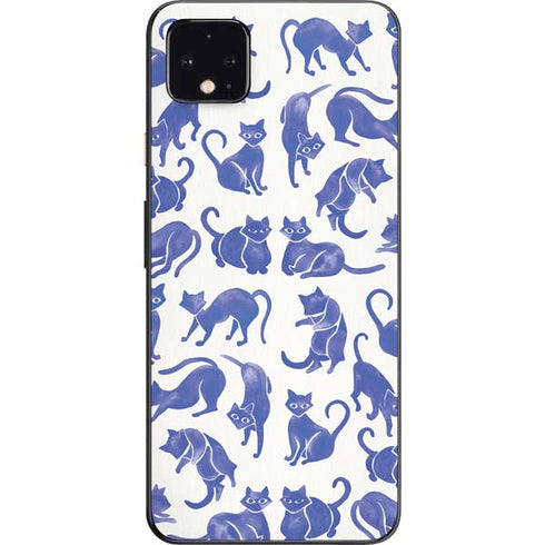 Cat Coq Blue Cats Google Pixel 4 XL Skin