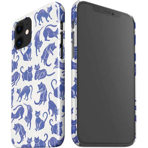 Cat Coq Blue Cats iPhone 12 Mini Lite Case