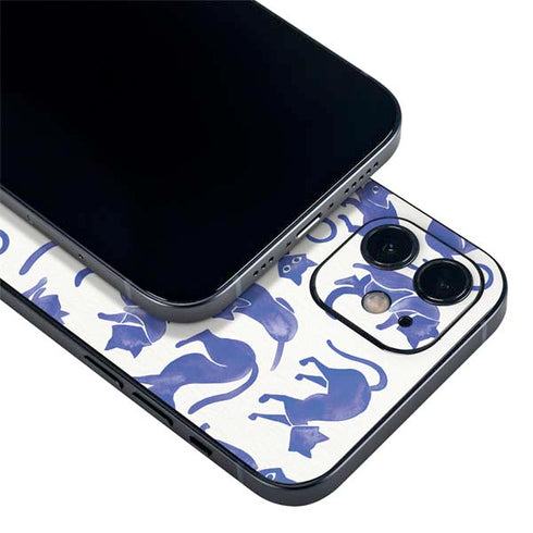 Cat Coq Blue Cats iPhone 12 Mini Skin