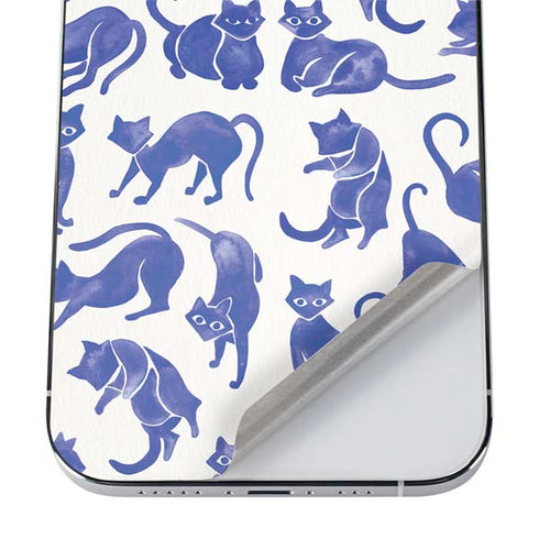 Cat Coq Blue Cats iPhone 12 Pro Max Skin