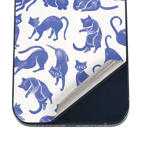 Cat Coq Blue Cats iPhone 12 Skin