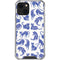 Cat Coq Blue Cats iPhone 14 Clear Case