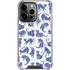 Cat Coq Blue Cats iPhone 14 Pro Clear Case