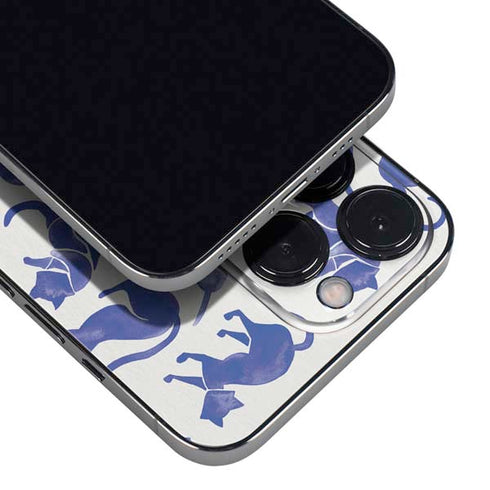 Cat Coq Blue Cats iPhone 14 Pro Max Skin