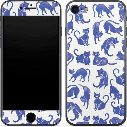 Cat Coq Blue Cats iPhone 7 Skin