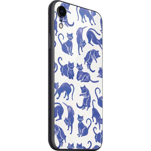 Cat Coq Blue Cats iPhone SE (2nd & 3rd Gen) Skin