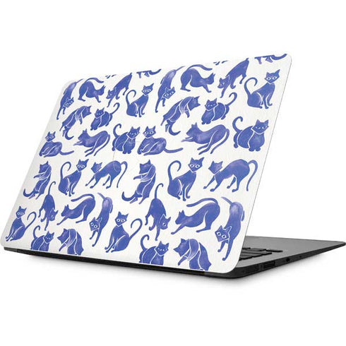 Cat Coq Blue Cats Apple MacBook Skin