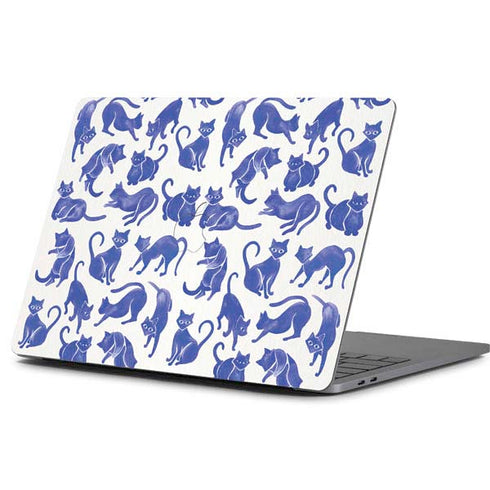 Cat Coq Blue Cats Apple MacBook Pro 13-inch Skin