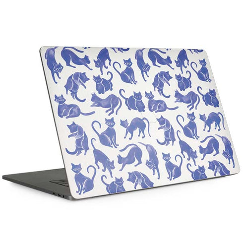 Cat Coq Blue Cats Apple MacBook Pro 15-inch Skin