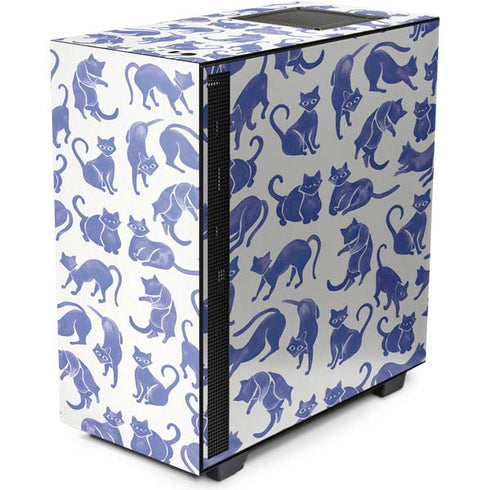 Cat Coq Blue Cats NZXT H510 Compact ATX Mid-Tower Case Skin