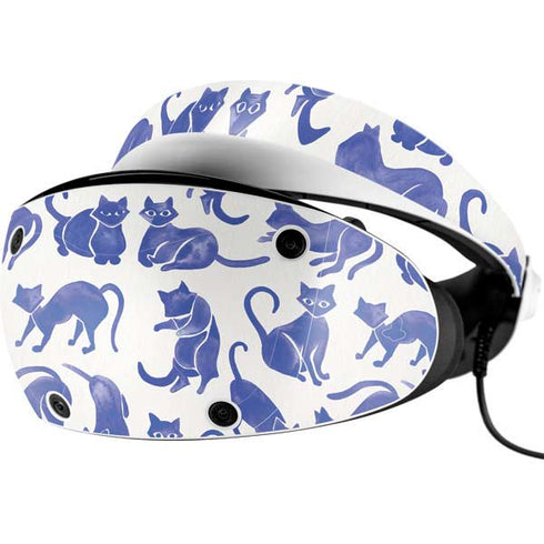 Cat Coq Blue Cats PlayStation VR2 Skin