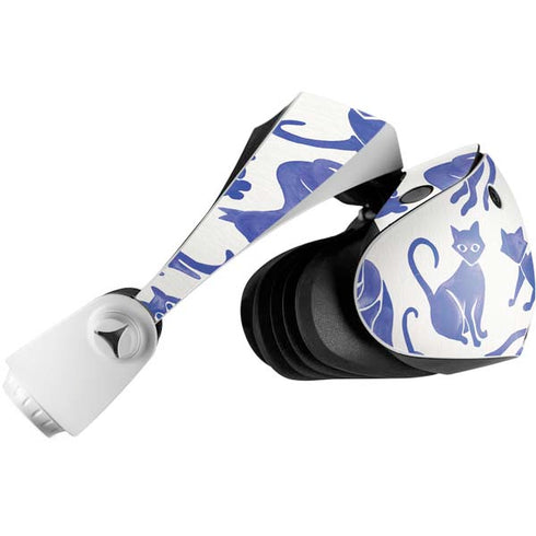 Cat Coq Blue Cats PlayStation VR2 Skin
