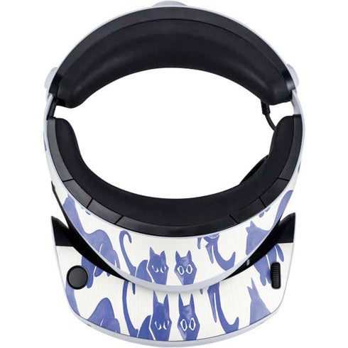 Cat Coq Blue Cats PlayStation VR2 Skin