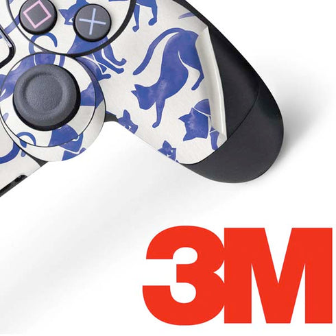 Cat Coq Blue Cats PS4 Controller Skin