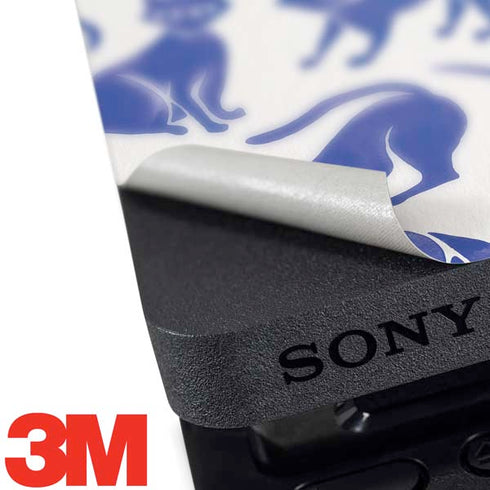 Cat Coq Blue Cats PS4 Slim Skin