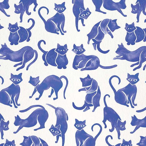 Cat Coq Blue Cats PS4 Slim Skin