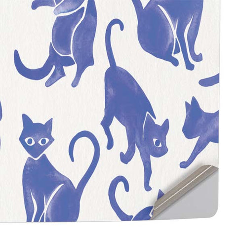 Cat Coq Blue Cats PS5 Console Skin