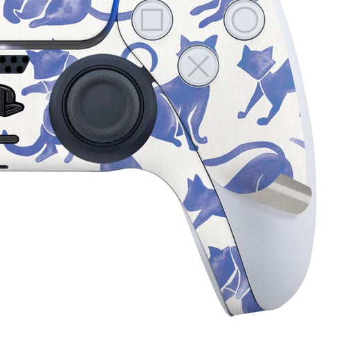 Cat Coq Blue Cats PS5 Controller Skin
