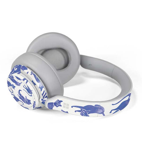 Cat Coq Blue Cats Surface Headphones Skin