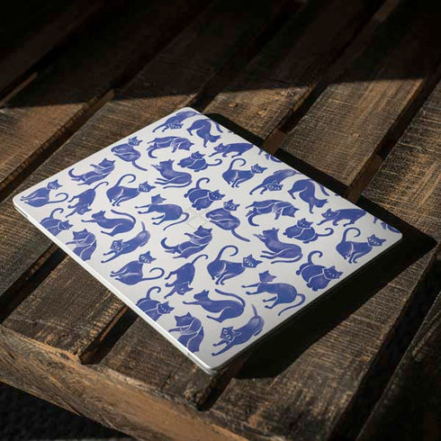 Cat Coq Blue Cats Surface Laptop 3 13.5in Skin