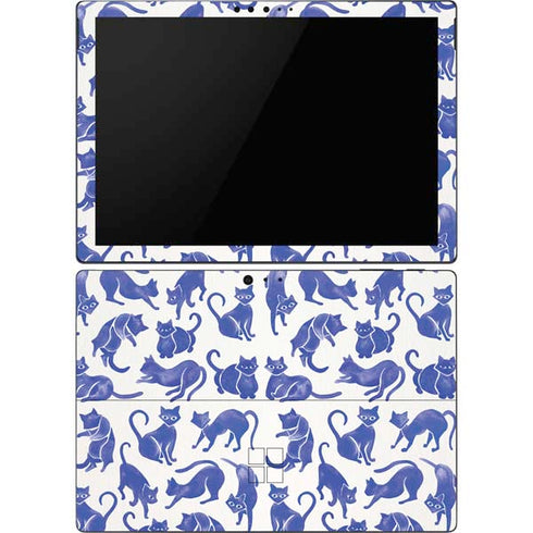 Cat Coq Blue Cats Surface Pro 6 Skin