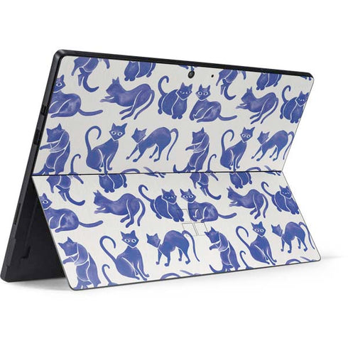 Cat Coq Blue Cats Surface Pro 7 Skin